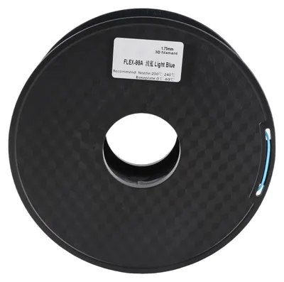 Obrázek produktu pro 1 kg/cívka 1,75 mm flexibilní TPU filamentový tiskový materiál pro 3D tiskárny