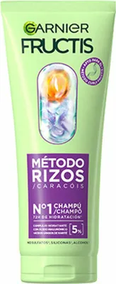 Produktbild von Garnier Fructis Método Rizo Champú 200ml