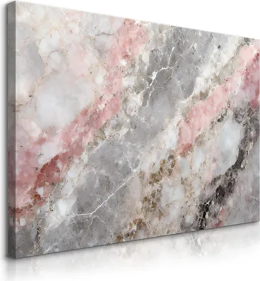 Produktbild von Muralo Leinwandbild Canvas für Wohnzimmer ABSTRAKTION Marmor Moderne Muster Br. 100cm x Hö. 70cm