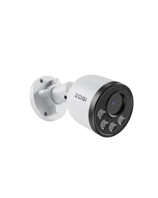 Produktbild von ZOSI 4MP PoE Überwachungskamera, Zusatz Ersatz Kamera für 4MP 5MP PoE NVR System, Personen-/Fahrzeugerkennung, Nachtsicht