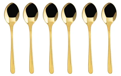 Obrázok produktu pre 6 kávových lyžičiek, model Oro Gold PVD, kód 52553G37