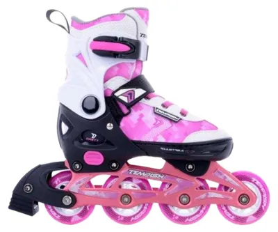 Immagine prodotto di Tempish - Pattini in linea "Dasty" per bambini PP12976 (41 EU - 42 EU) (Bianco/Rosa)