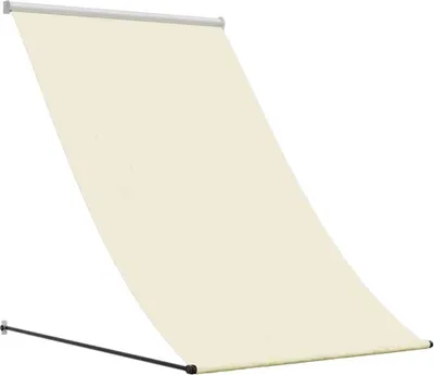 Produktbild von vidaXL Markise Einziehbar Creme 150x150 cm Stoff und Stahl