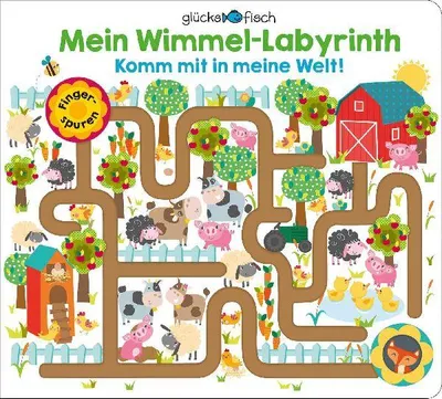 Produktbild von Glücksfisch: Mein Wimmel-Labyrinth: Komm mit in meine Welt!