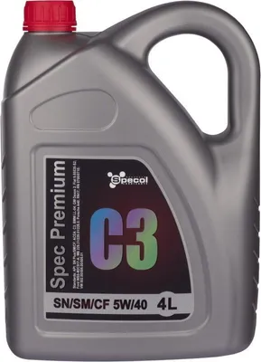 Produktbild von SPECOL Spec Premium C3 für 5W-40 4 Liter Motoröl Motorenöl C40 Longlife-04 DEXOS 2 502 00 505 00 505 01 RN0700 RN0710 WSS-M2C917-A 229.31 229.51 Öl