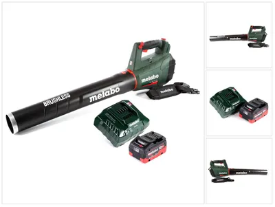 Image de Metabo LB 18 LTX BL Souffleur de feuilles sans fil 18 V brushless + 1x Batterie 5,5 Ah + Chargeur