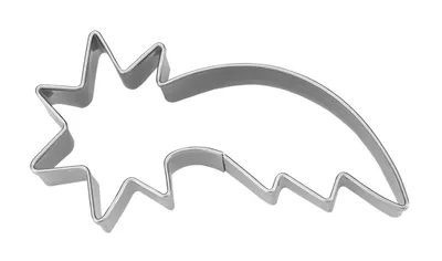 Produktbild von Städter Plätzchen Ausstechform Komet, 6-zackig, aus rostfreiem Edelstahl, 6 cm