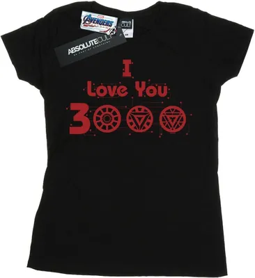 Produktbild von Marvel - "Avengers Endgame I Love You 3000" T-Shirt für Damen BI6101 (M) (Schwarz)