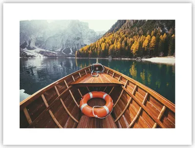 Produktbild von Poster - Poster ohne Rahmen - £ódŸ Berge Kajak - 40x30 cm - Wand Bild - Wanddeko - Wandbilder - Kunstposter - Wandposter - Bilder - Kunstdruck - Wanddekoration - Wandbild - P2XAA40x30-4981
