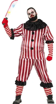 Produktbild von Guirca Teufel Clown Männerkostüm Rot XL Rot XL