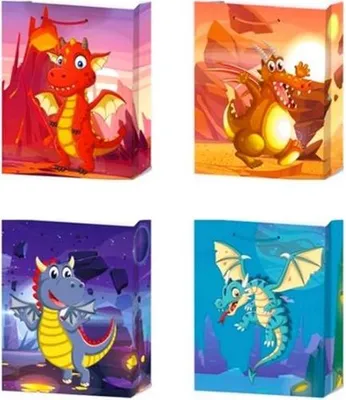 Produktbild von Rote Papier-Geschenktüte 20x10x30 cm