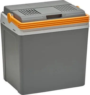 Image de Sac isotherme électrique pratique 12 V et 230 V pour l'été - Blanc - Compact - Accessoires pour voiture