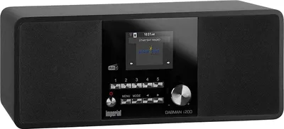 Produktbild von Imperial Dabman i200, Internet, Digital, DAB+, FM, 87,5 - 108 MHz, 174 - 240 MHz, 20 W