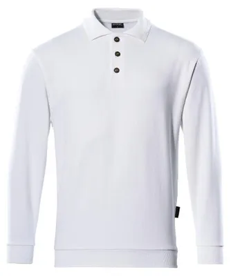 Produktbild von MASCOT® Trinidad Polo-sweatshirt Größe L, weiss | Packung (1 Stück)