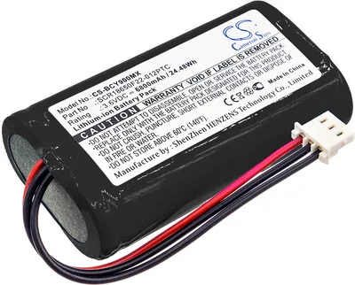 Produktbild von TECHTEK Akku Kompatibel mit [Bionet] Oximete OXY9 Wave Ersetzt SCR18650F22-012PTC