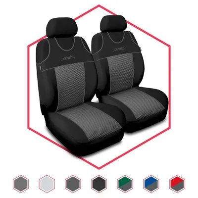 Produktbild von Autositzbezüge Universal Schonbezüge PKW Auto Set für Ford Focus Grau Stylus P3