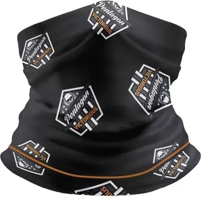 Produktbild von Pentagon Skiron Victorious Nackenwärmer Schwarz  Schwarz One Size