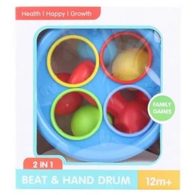 Produktbild von Hammermaschine 2in1 Kunststoff Spielzeug mit Hammer und 4 Kugeln für Kinder ab 12 Monaten
