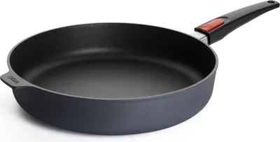 Produktbild von Woll Diamond Lite Guss-Hochrandpfanne: abnehmbarer Stiel, Alle Herdarten inkl. Induktion, Ø 32 cm, 7 cm hoch, 4.8 Liter