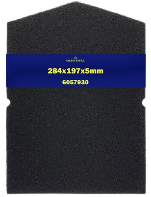 Filter für Wärmepumpentrockner 284x197x5 mm für Miele T8xxx/T9xxx