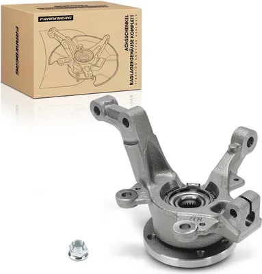 Image de Frankberg 1x Pivot de Fusée Logement de Roulement Complet Essieu Avant Droit pour Renault Clio III BR0/1 Grand Modus