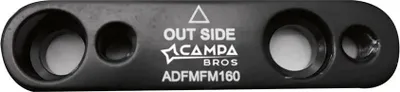 Produktbild von Campa Bros Fm Fm 160 Mm Scheibenbrems-bremssattel-adapter Silber  Silber One Size
