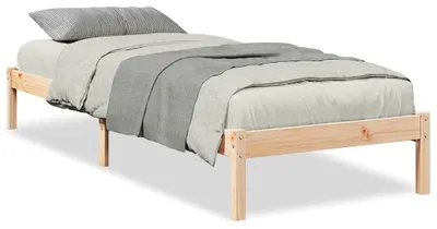 Produktbild von vidaXL Massivholzbett Extra Lang ohne Matratze 100x220 cm Kiefernholz