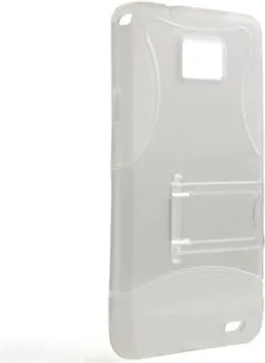 Immagine prodotto di Custodia TPU con supporto trasparente per Samsung Galaxy S2 i9100