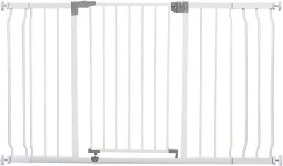 Image de Barrière de Sécurité, DREAMBABY Liberty, 1 Barrière + 2 Extensions, 126-132,5 cm, Blanc