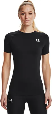 Produktbild von Under Armour Hg Authentics Comp Kurzarm-t-shirt Schwarz XS Damen Schwarz XS