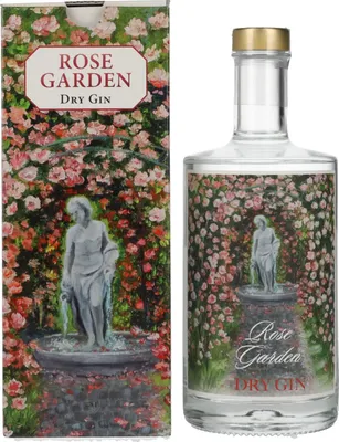 Produktbild von Rose Garden Dry Gin 44% Vol. 0,5l in Geschenkbox