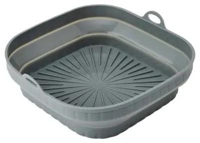 Obrázek produktu pro Skládací vložka do fritézy Kitchencraft, obdélníková, silikonová vložka, 20 x 20 x 6 cm