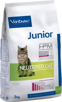 Zdjęcie produktu dla VIRBAC HPM FELINE JUNIOR NEW 1,5 kg