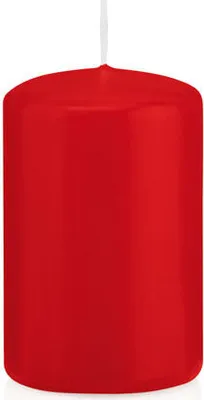 Produktbild von Wiedemann Stumpenkerzen Rot 80 x Ø 48 mm, 24 Stück