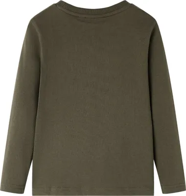 Produktbild von vidaXL Kinder-Langarmshirt Khaki 128