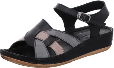 Produktbild von Gemini Damen Sandale schwarz Größe 36