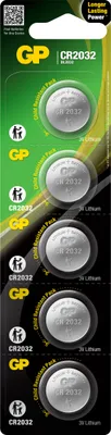Immagine prodotto di GP 0602032C5 Gp Pile a bottone CR2032 5s