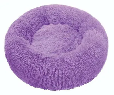 Immagine prodotto di Cuccia per cani, cuccia per gatti, morbida, rotonda, 90 cm, color lilla