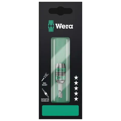 A product package for a Wera tool accessory.