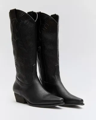 Produktbild von Cowboylaarzen Imitatieleer Western