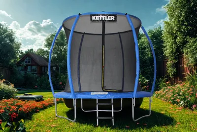 Produktbild von KETTLER Outdoor Trampolin JUMP 244, Farbe:Blau