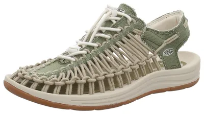 Produktbild von Keen Herren Sandalen Uneek Canvas 51499-41, 51499-42, 51499-42.5, 51499-43, 51499-44, 51499-44.5, 51499-45, 51499-46 KEE-1031724 martini olive/birch 42.5