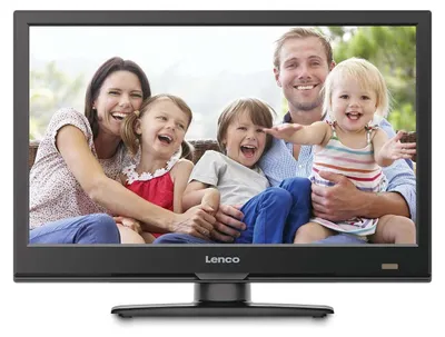 Produktbild von Lenco LED-16EXHD, 40,6 cm (16"), 1920 x 1080 Pixel, Full HD, LED, DVB-T, DVB-T2, Schwarz