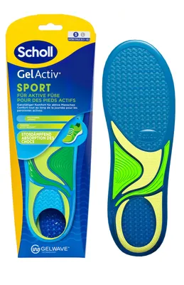 Produktbild von Scholl GelActiv Sport-Einlegesohlen für Frauen, Ganztägig komfortable Laufschuhe