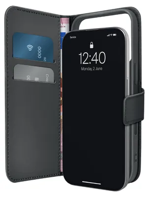 Produktbild von PURO Wallet Stand Case Für Iphone 18 Pro Max/17 Pro Max, KI-generiertes Bild