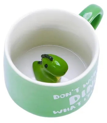 Image de Tasse en céramique 3D, motif dinosaure, 350 ml, idéale pour le café ou le thé, une idée cadeau