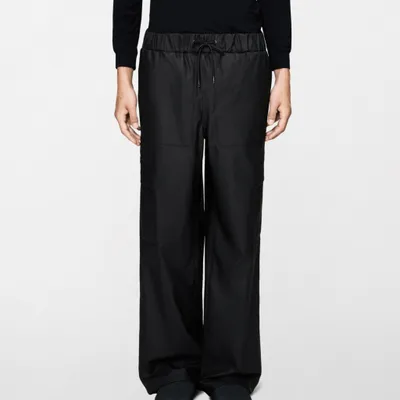Produktbild von RAINS CARGO RAIN PANTS WIDE Schwarz
