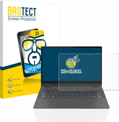 Produktbild von Für Lenovo IdeaPad Flex 5 14" 2020 Schutzfolie BROTECT Displayschutz Display Schutz Folie Klar Transparent