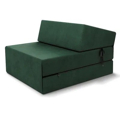 Produktbild von Klappmatratze 70x200 cm Futonsofa SUZI  Polyurethan Höhe ca. 14 cm Trinity  Grün