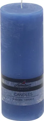 Produktbild von Stumpenkerze "Raureif" Jeans 200/78 mm Steinhart Kerzen in RAL-Kerzen Güte Qualität